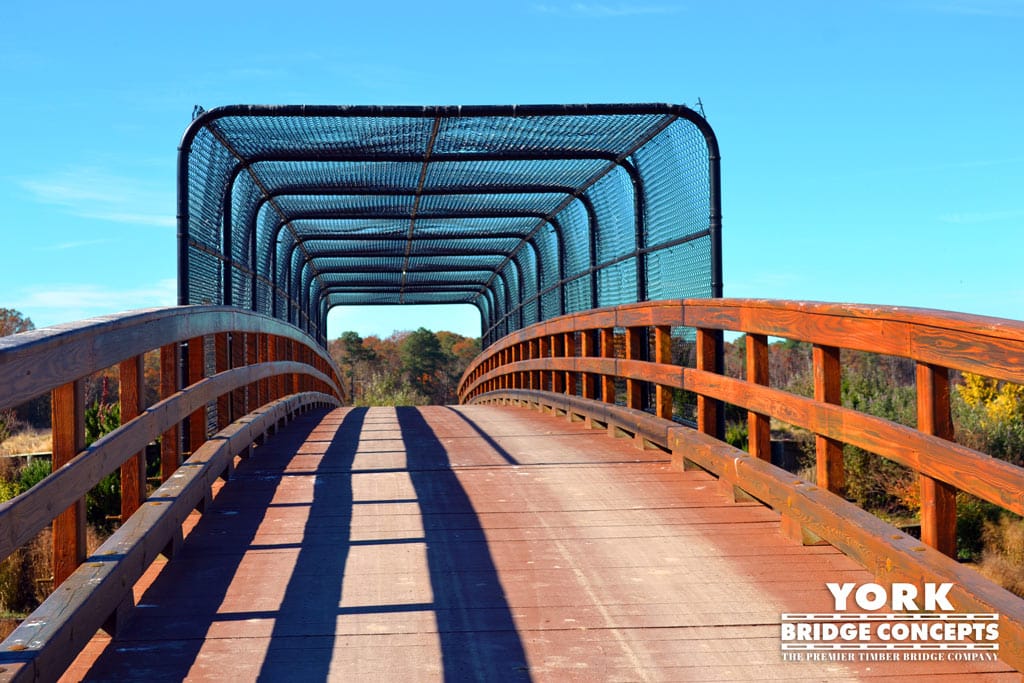 Baywood Greens Golf Cart Bridges - Long Neck, DE | York Bridge Concepts - Timber Bridge Builders