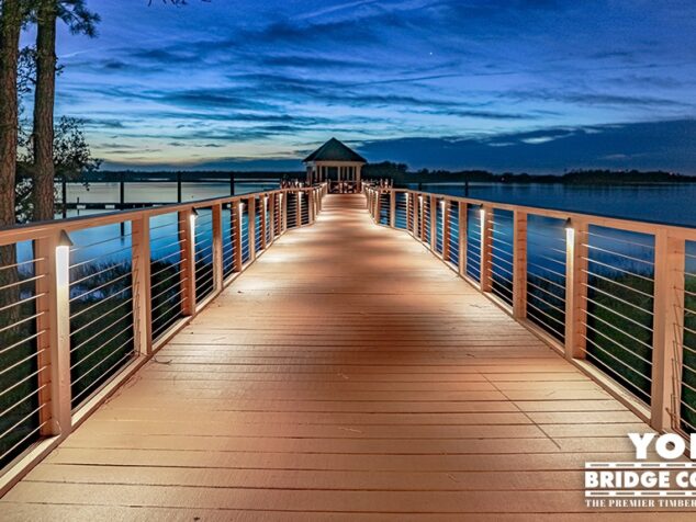 River Lights Boardwalk - Wilmington, NC | York Bridge Concepts - Timber Bridge Builders