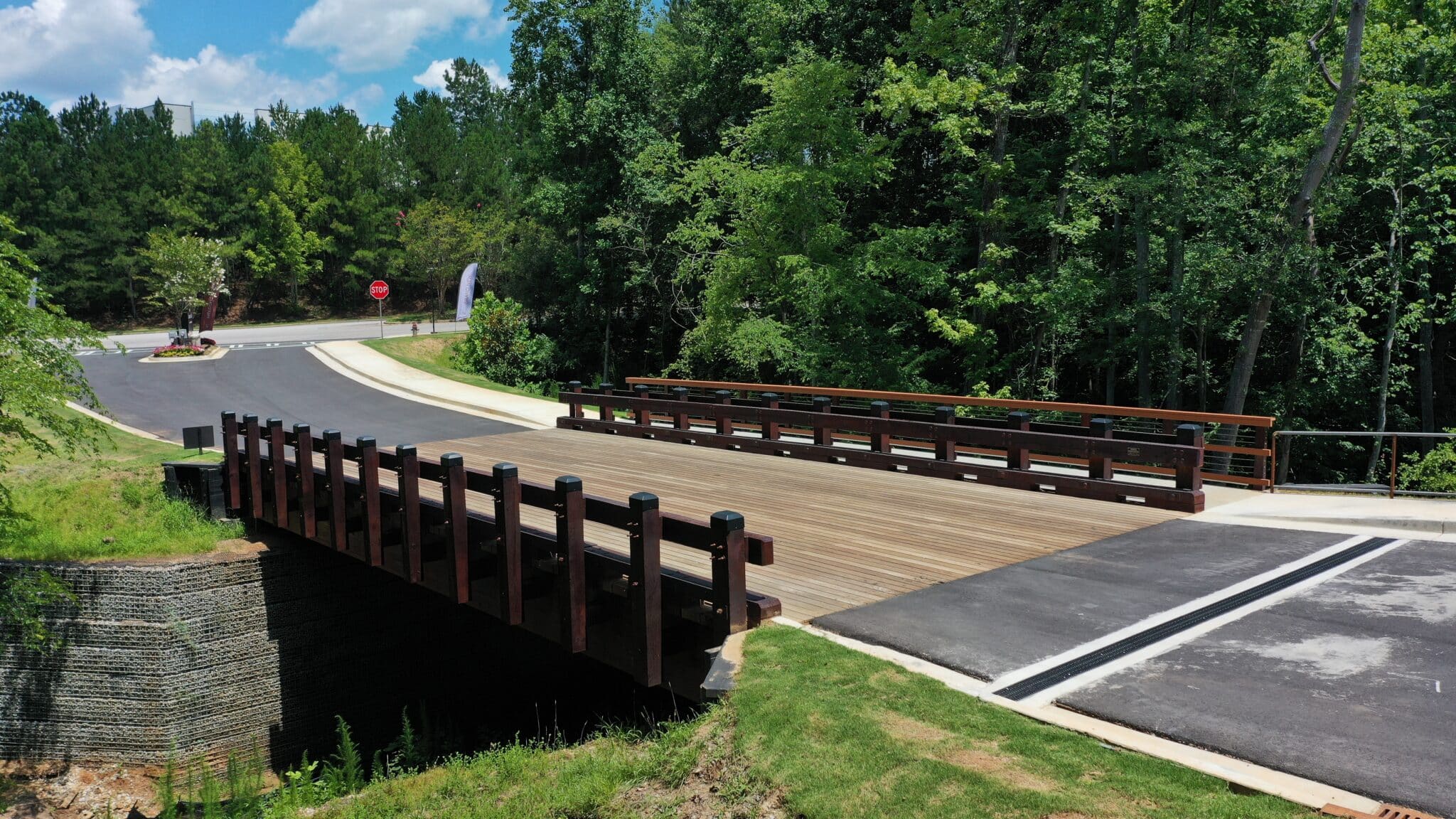 Environmental Benefits of Wooden Bridges with Green Infrastructure