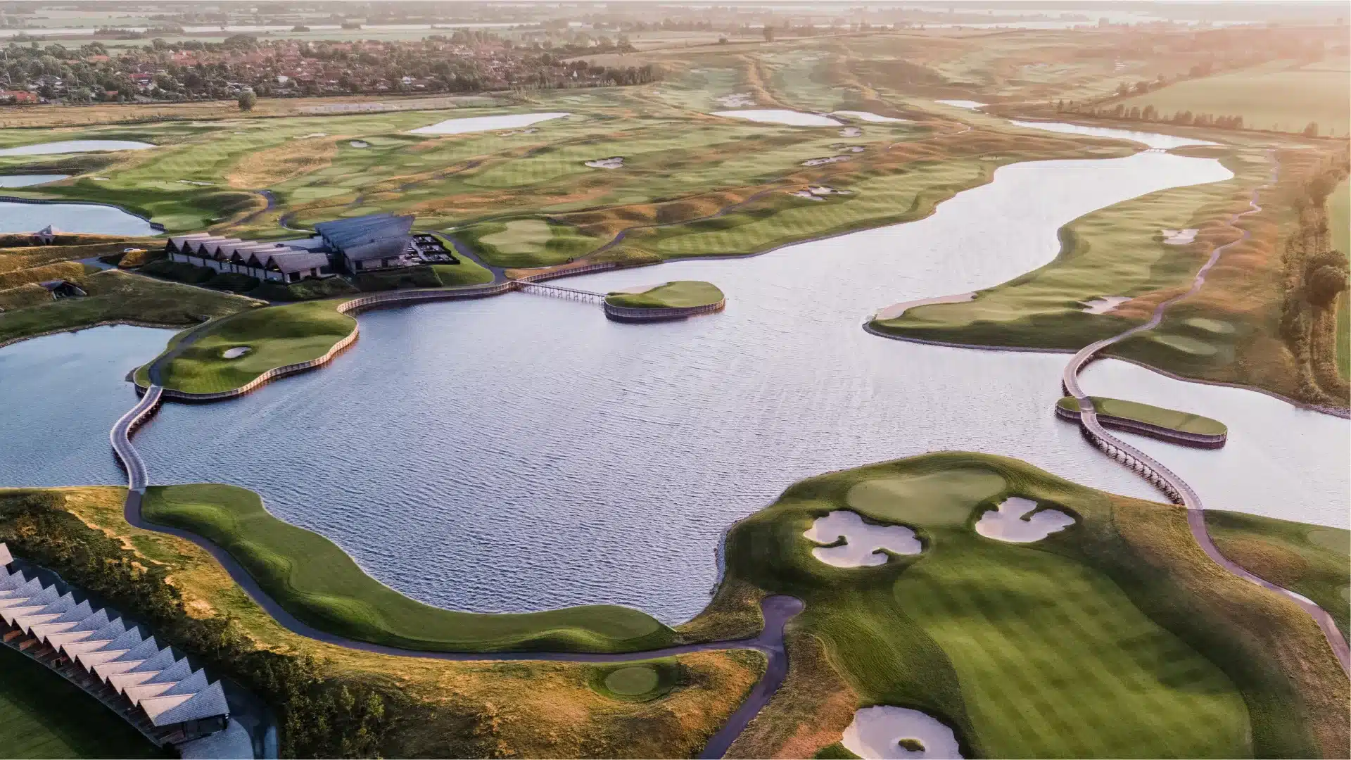 The Great Northern TPC Golf Course timber bridge projects in Denmark by York Bridge Concepts