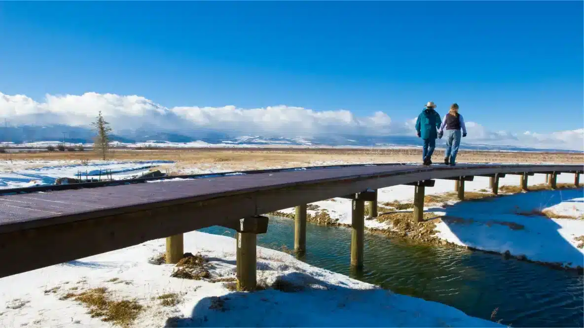 Huntsman Springs Boardwalk project by York Bridge Concepts in Driggs, ID