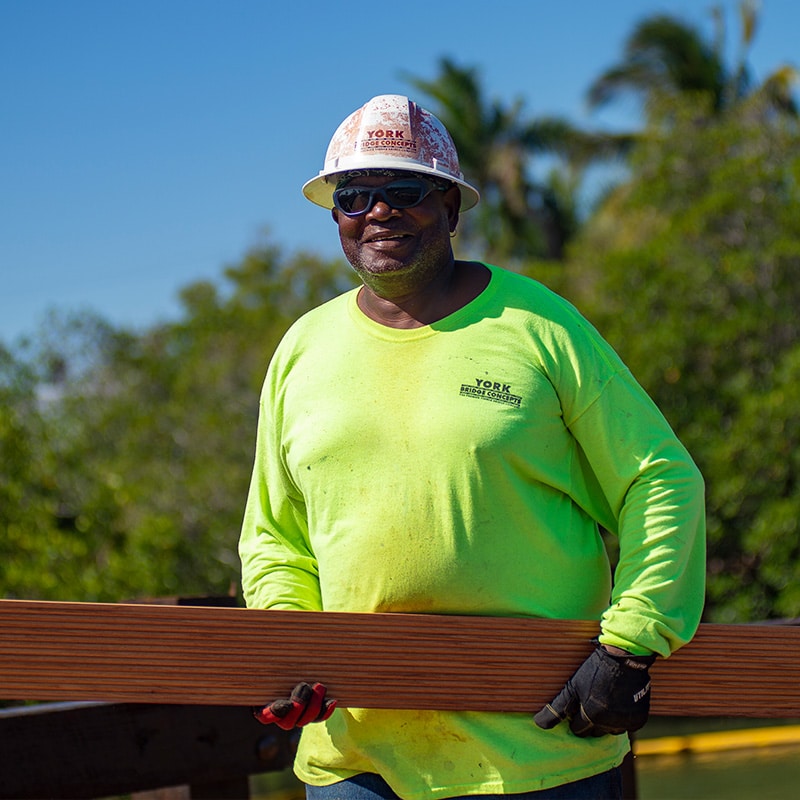 YBC's Legacy Designed Tropical Hardwoods are sustainably sourced.