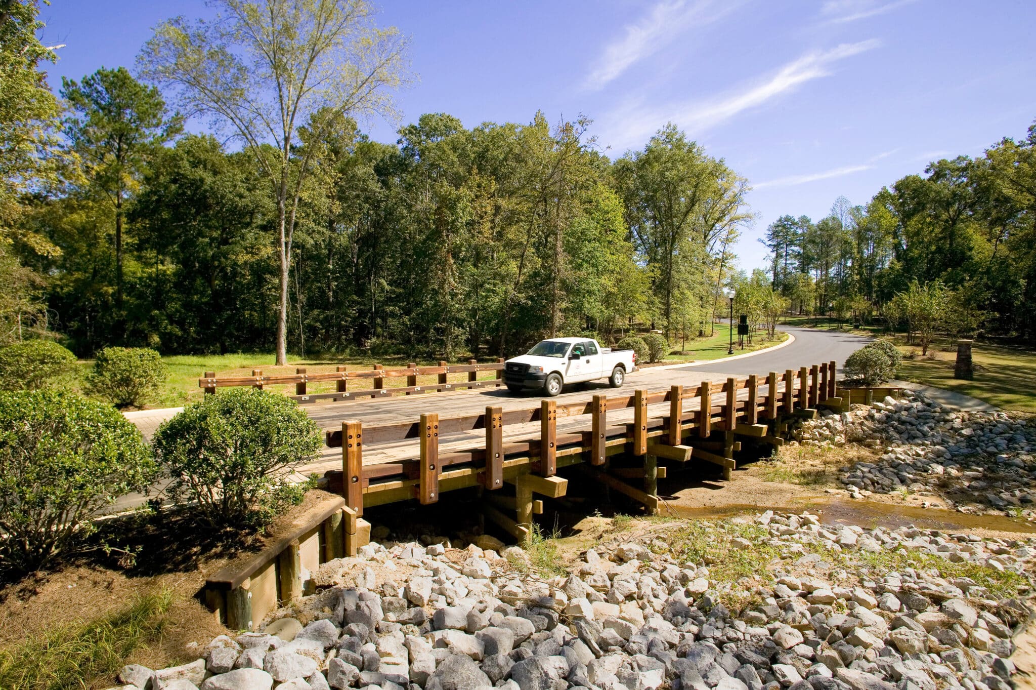 A community landmark for the Woodland Creek residents