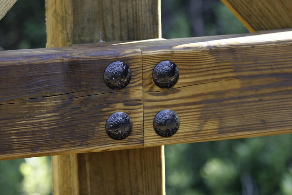 Woodland Park safety with a YBC timber built vehicular bridge