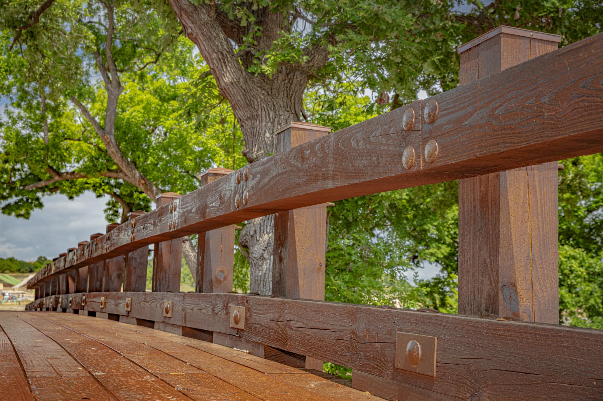 willow park curb railing