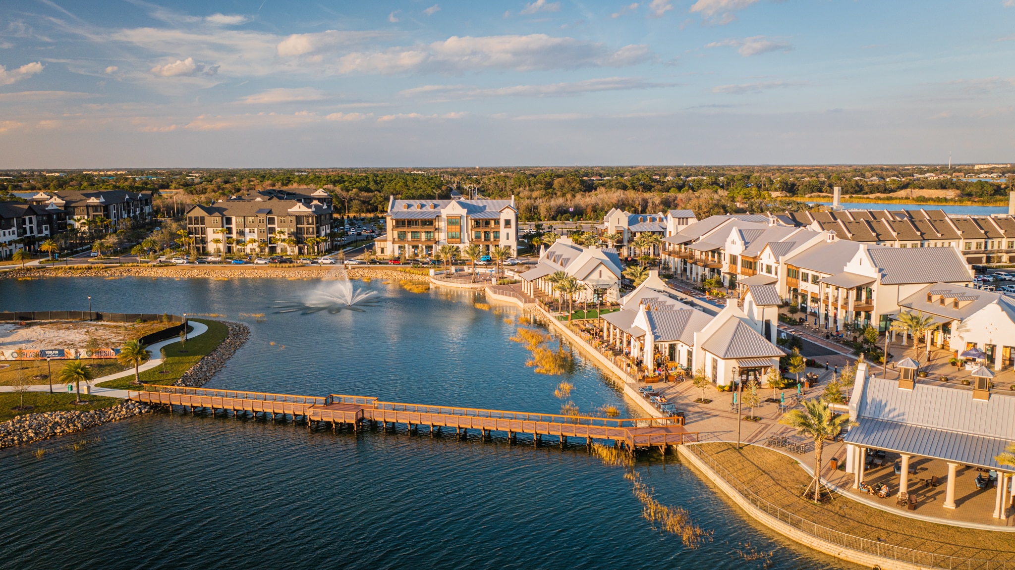 Waterside Place Mixed-Use timber bridge project by York Bridge Concepts in Sarasota, FL