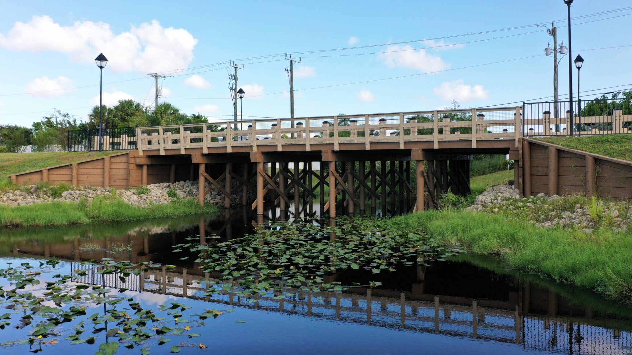 Environmental Benefits of Wooden Bridges with Green Infrastructure