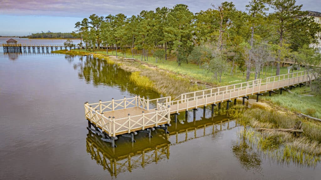 River Lights Fishing Pier in Wilmington, NC design-built by York Bridge Concepts