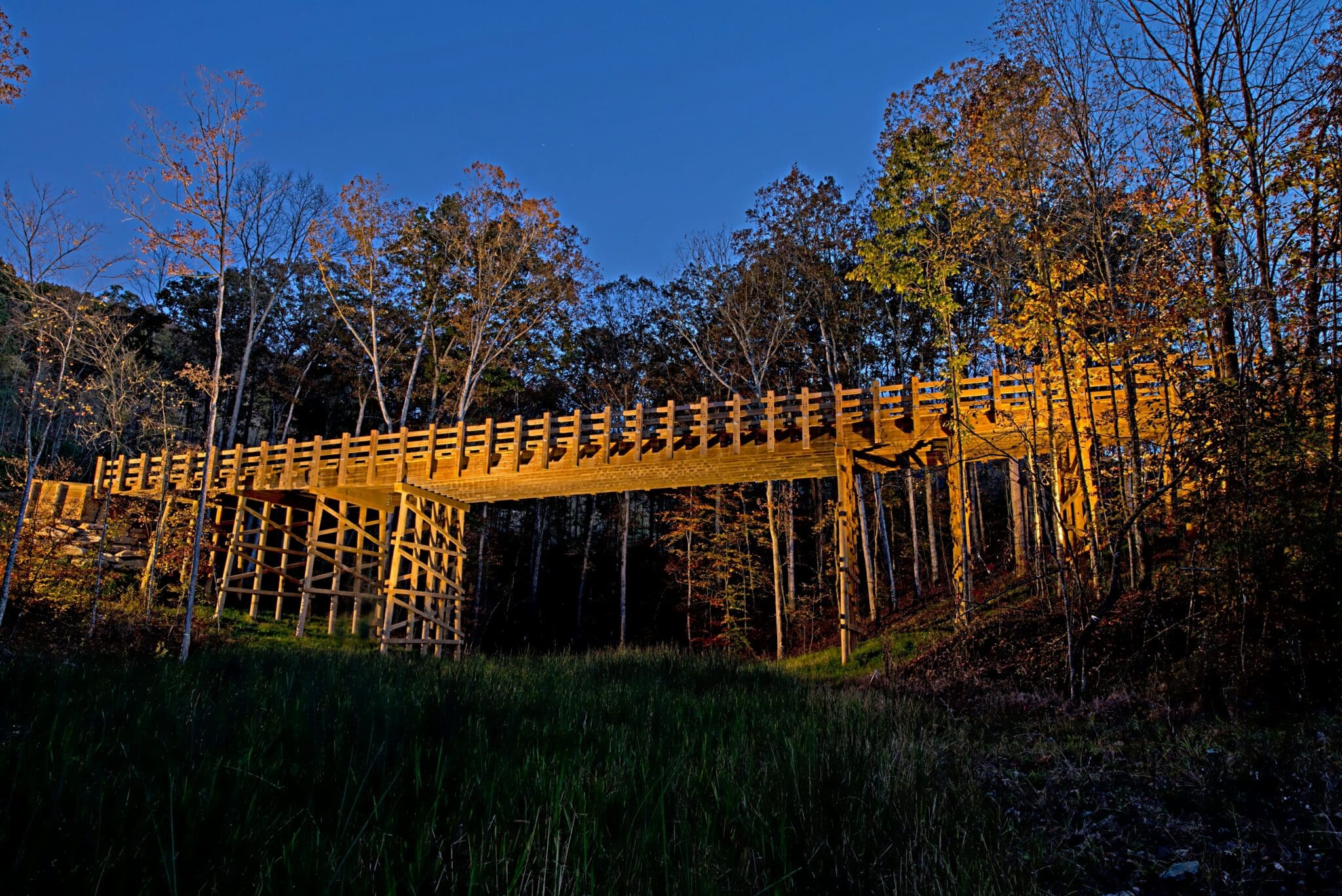 Conservation HS20-44 Vehicular Bridge in Glenn Jean, WV Design-Built by York Bridge Concepts