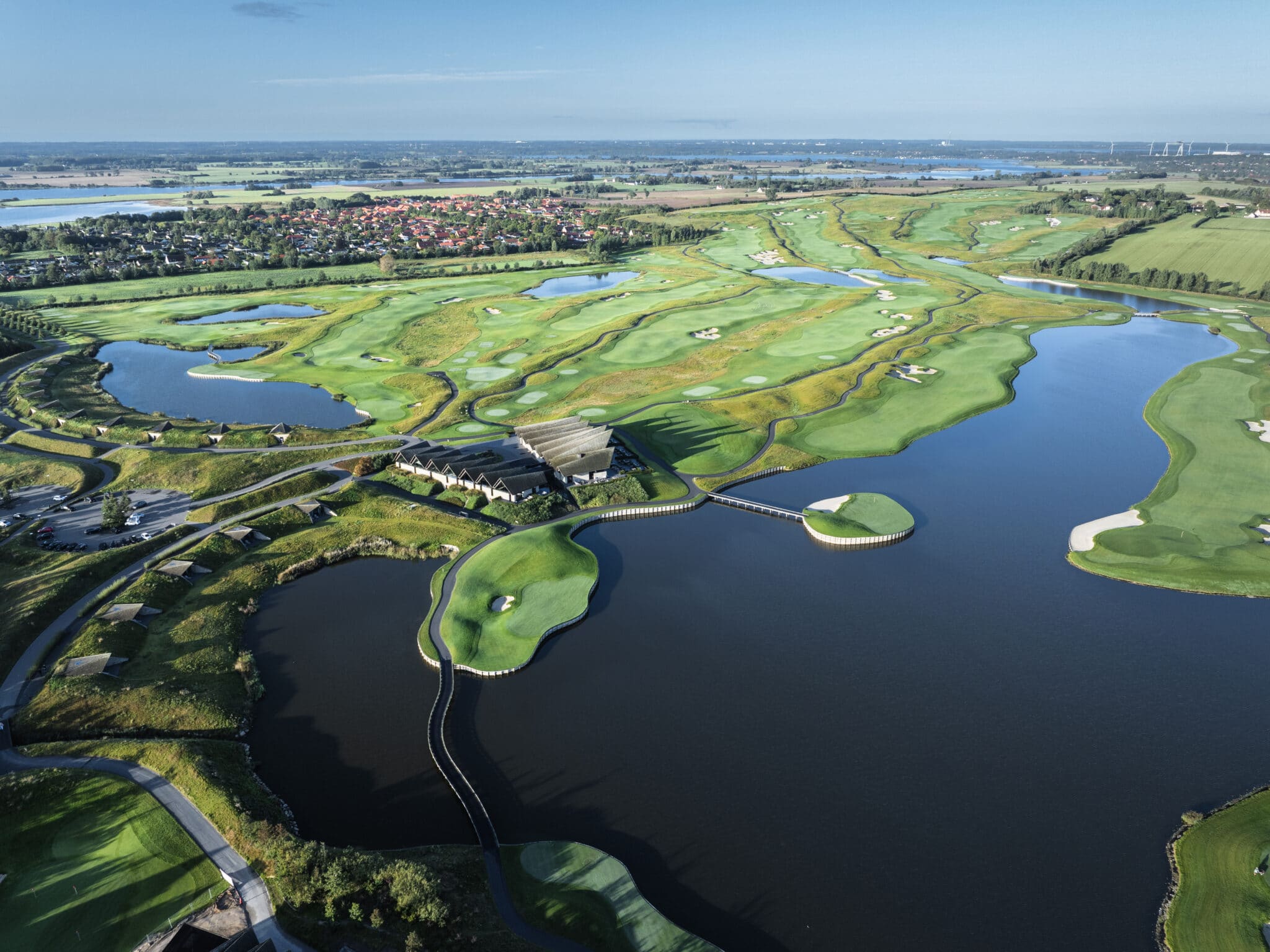 Great Northern Golf Course Golf cart bridges and retaining walls by York Bridge Concepts Overhead