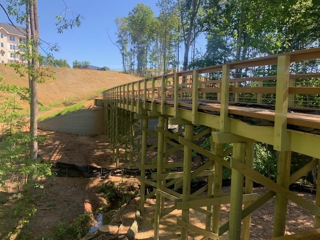 The Refinery Pedestrian Bridge in Sugar Hill, GA built by York Bridge Concepts