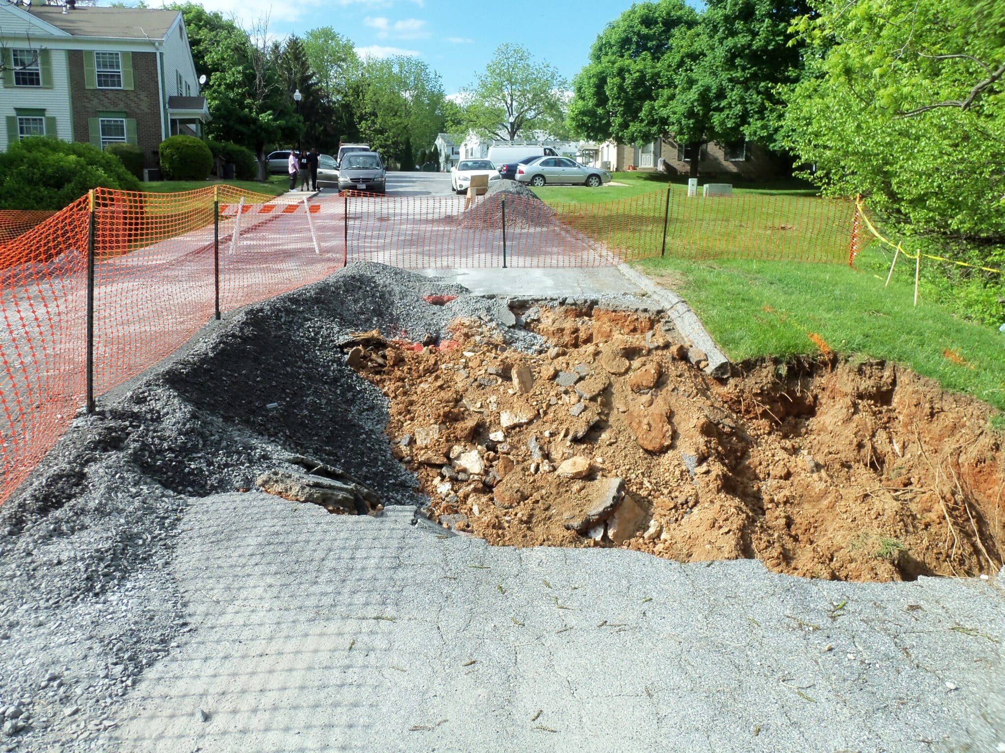 Brookshire Culvert Failure in Maryland